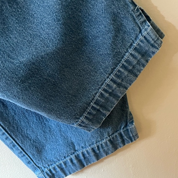 Blair Relaxed Fit Elastic Waist Blue Jeans Womens Large Petite - Picture 3 of 5